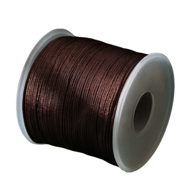 0.7mm Nylon Jewelry Making Cord Braided Thread for DIY Craft & Knotting Projects