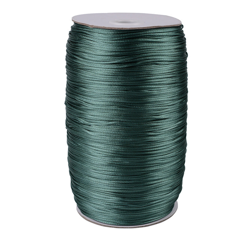 2.5mm Korean Silk Style Nylon Cord for Chinese Knot & Jewelry Making – Durable Braided String for Bracelets, Necklaces & DIY Craft Design
