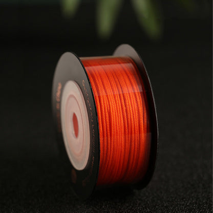1mm Decorative Jewelry Braiding Thread, Durable Nylon Craft Cord for Handmade Accessories