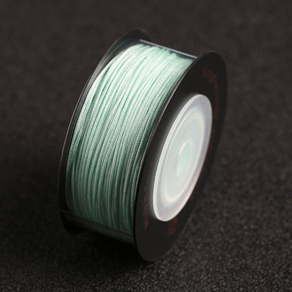 0.7mm Colorful Nylon Weaving String for Jewelry Assembly and Handmade Projects
