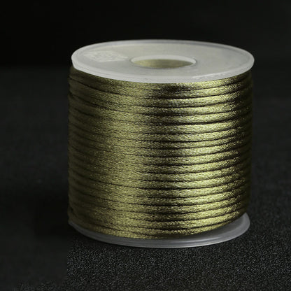 2mm Korean Style Nylon Cord for Ornamental Knotting, Jewelry Projects & Decorative Craft Work