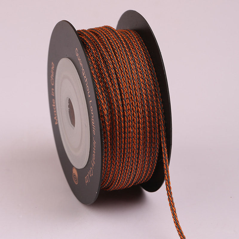 1.5mm Smooth Square Braiding Cord for Jewelry DIY, Dragon Beard Style Rope for Bracelet Making, Necklace Weaving & Bodhi Accessories