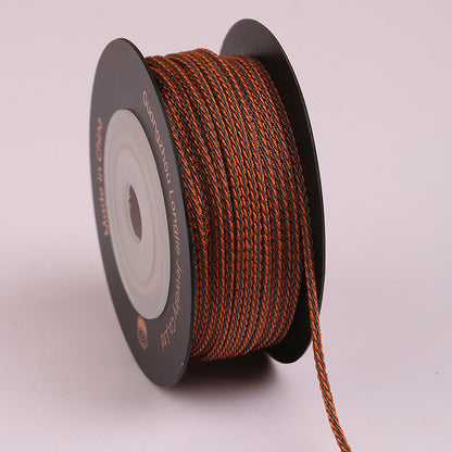 1.5mm Smooth Square Braiding Cord for Jewelry DIY, Dragon Beard Style Rope for Bracelet Making, Necklace Weaving & Bodhi Accessories