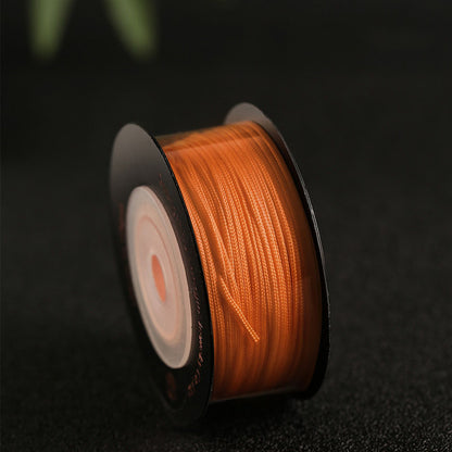 1mm Decorative Jewelry Braiding Thread, Durable Nylon Craft Cord for Handmade Accessories