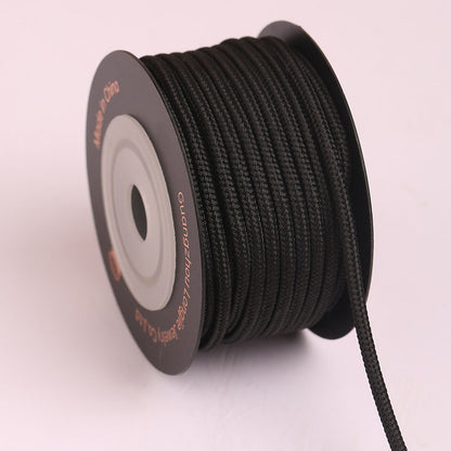 3mm Decorative Round Cord for Handwoven Jewelry, Chinese Knot Art and Creative Crafts
