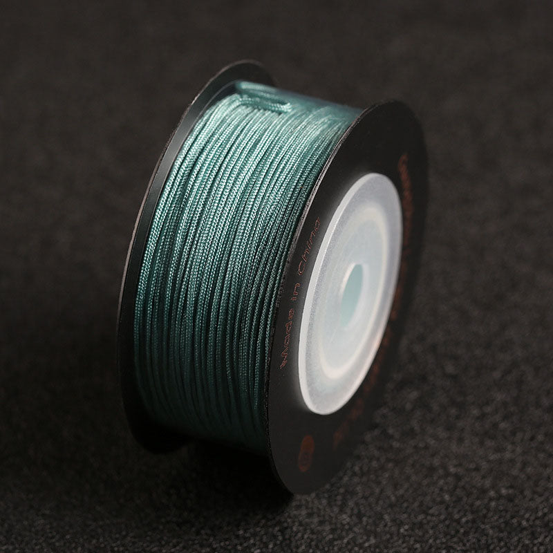 0.7mm Colorful Nylon Weaving String for Jewelry Assembly and Handmade Projects