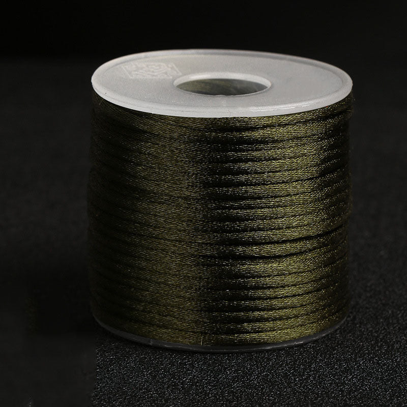 2mm Korean Style Nylon Cord for Ornamental Knotting, Jewelry Projects & Decorative Craft Work