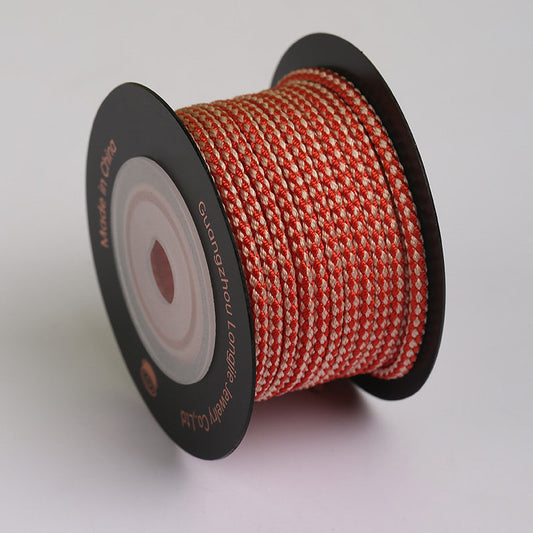 3.0mm Braided Dragon Scale Rope for DIY Handcraft & Bracelet Design, Jewelry Beading Cord, Multi-Color Handmade Wrist String