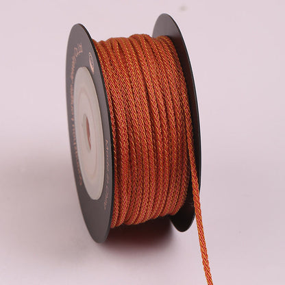 Decorative 1.5mm Dragon Beard Rope for Handmade Jewelry Projects, Square Polyester String for Bracelets, Necklaces & DIY Craftin
