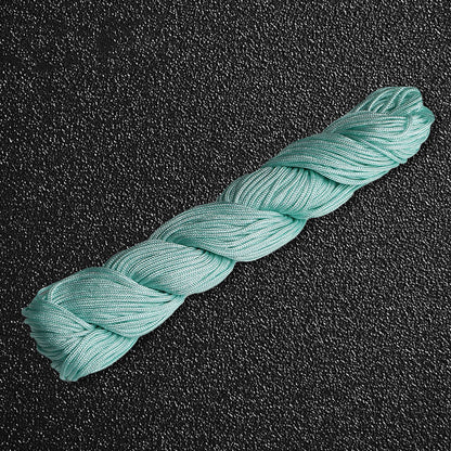 1mm Nylon Weaving String for Bracelet Crafting, Pendant Assembly and Ornamental Handmade Designs, Various Colors