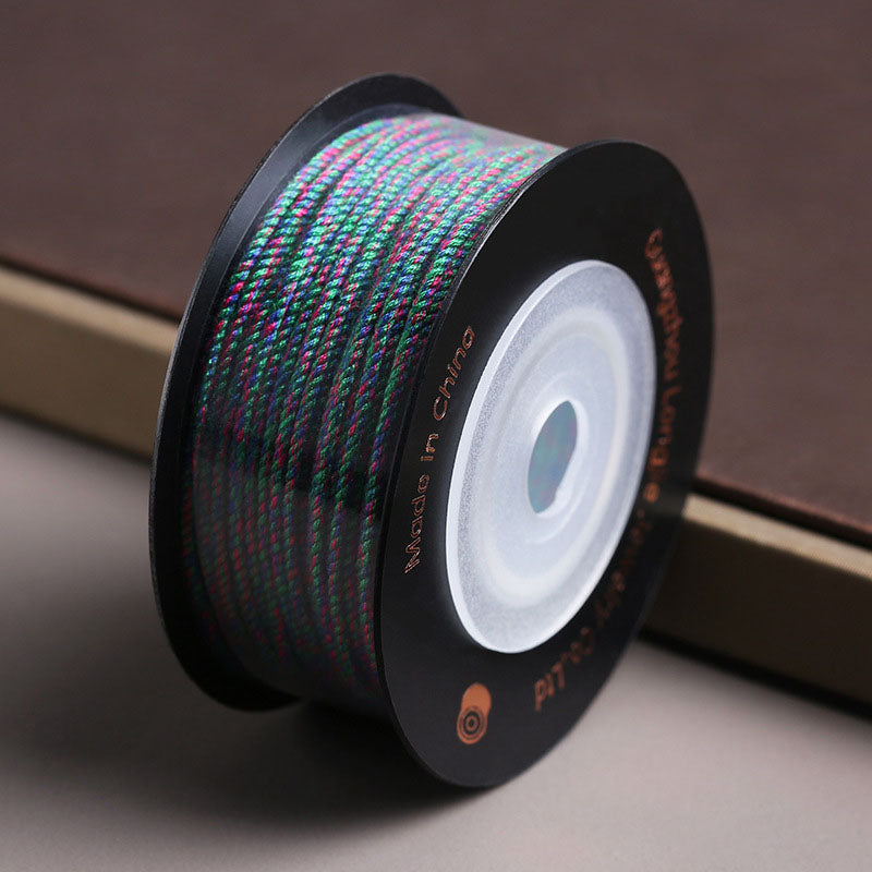 1.2mm Artistic Cotton Mix Cord for Chinese Knot Craft, Bracelet & Ornament Design – Dunhuang Series