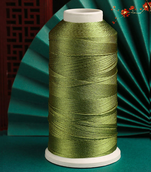 0.4mm Decorative Nylon Fiber Cord for Jewelry Design, Six-Ply Braiding String for Handmade Accessories, Multiple Colors