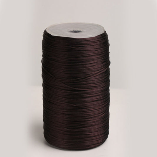 No.6 Ice Silk Jewelry Cord 2.0mm Braided String for Bracelet Craft, Necklace Design, Knot Weaving & Handmade Accessories
