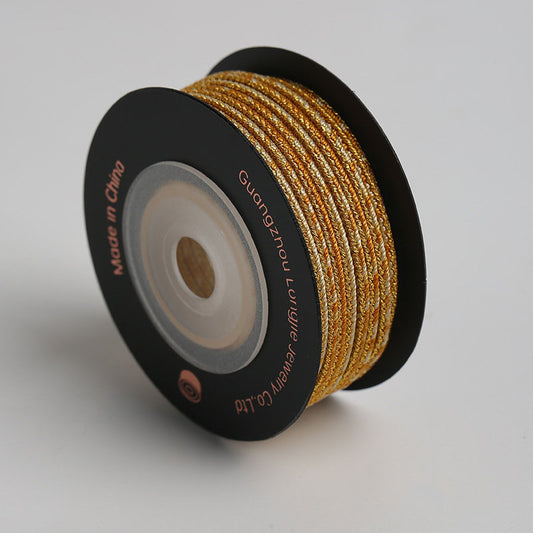 2mm Decorative Nylon Braided Rope for Bracelet Making & Craft Jewelry, Multi-Color Handmade Thread