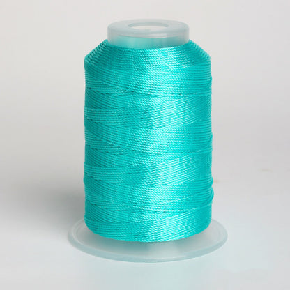 0.6mm Soft Nylon Beading Thread, Morandi Tone Jewelry Cord for Bracelet Braiding & Handmade Projects