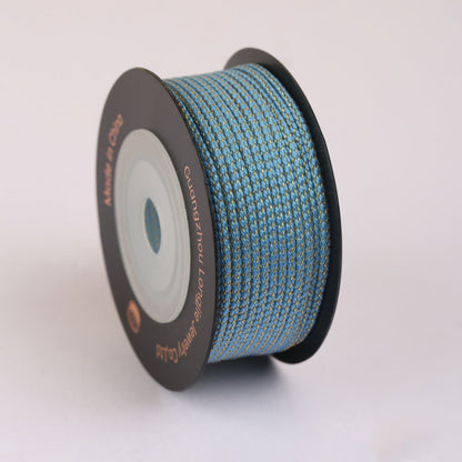 Starry 1.8mm Braided Jewelry Cord for Necklace Making, Ethnic Weaving Rope, DIY Bracelet Craft String & Decorative Accessories