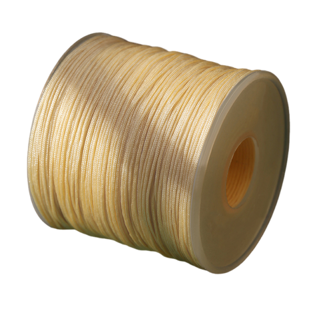 0.7mm Nylon Craft String for Jewelry Making, Braided DIY Cord for Chinese Knot & Handmade Accessories