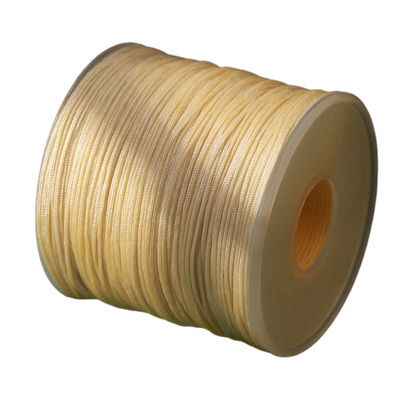 0.7mm Nylon Craft String for Jewelry Making, Braided DIY Cord for Chinese Knot & Handmade Accessories