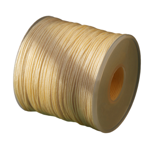 0.7mm Nylon Craft String for Jewelry Making, Braided DIY Cord for Chinese Knot & Handmade Accessories