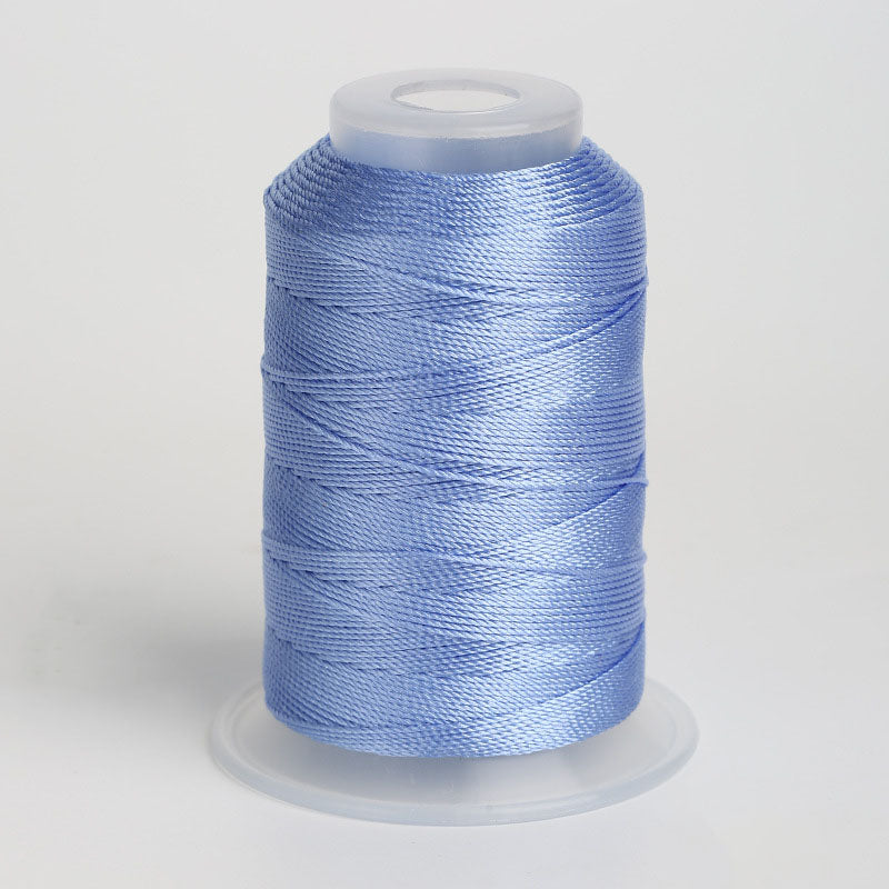 0.6mm Soft Nylon Beading Thread, Morandi Tone Jewelry Cord for Bracelet Braiding & Handmade Projects