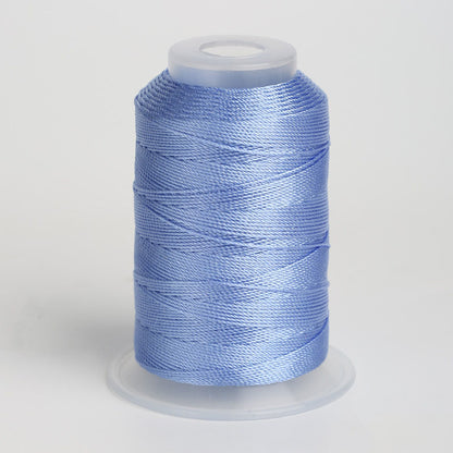 0.6mm Soft Nylon Beading Thread, Morandi Tone Jewelry Cord for Bracelet Braiding & Handmade Projects