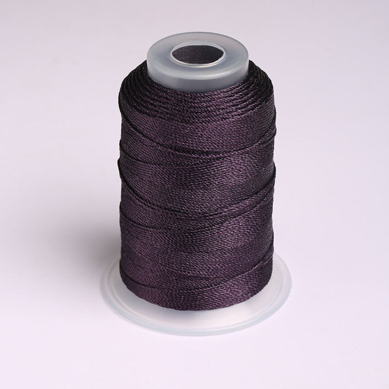 0.7mm Decorative Nylon Craft Cord, Shiny Woven Thread for Bracelets, Tassels, Beading & Handmade Accessories