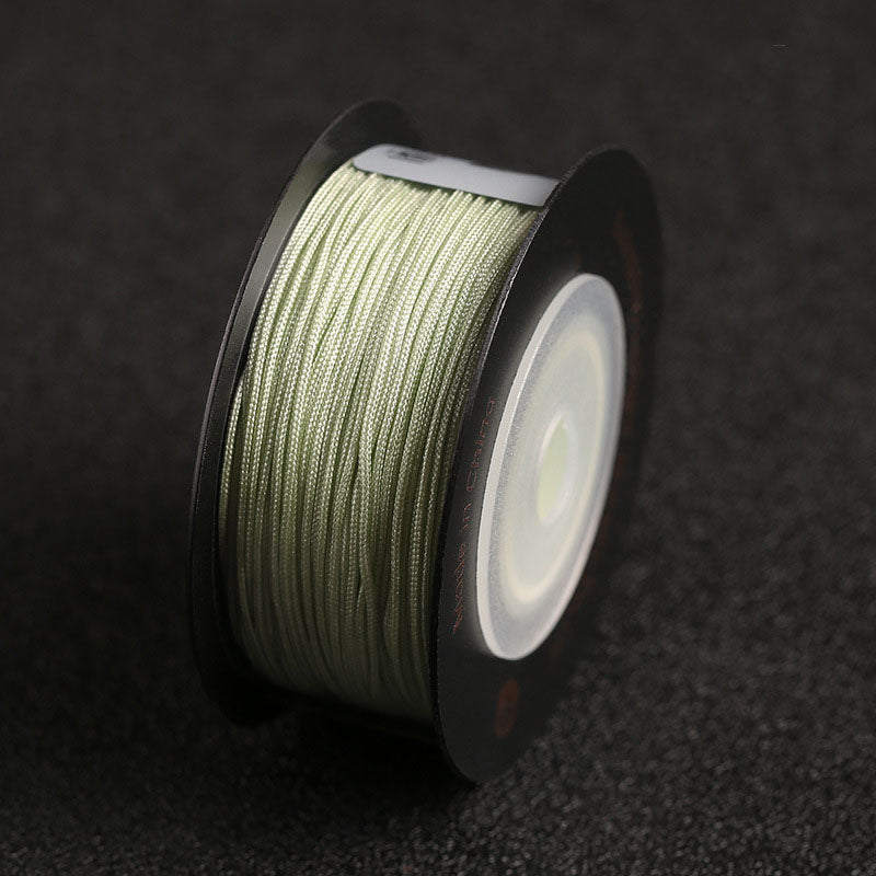Thin Nylon Handmade Thread 0.7mm for Bracelet Crafting and Decorative Braiding