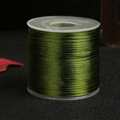 1.5mm Fine Braiding Cord for Handmade Ornaments, Bracelet Weaving & Pendant Making