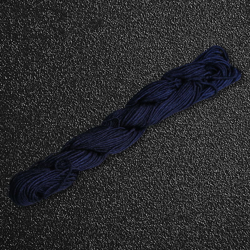 1mm Nylon Weaving String for Bracelet Crafting, Pendant Assembly and Ornamental Handmade Designs, Various Colors