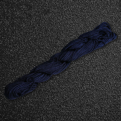 1mm Nylon Weaving String for Bracelet Crafting, Pendant Assembly and Ornamental Handmade Designs, Various Colors