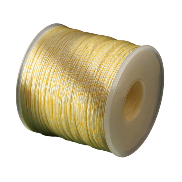 0.7mm Nylon Craft String for Jewelry Making, Braided DIY Cord for Chinese Knot & Handmade Accessories
