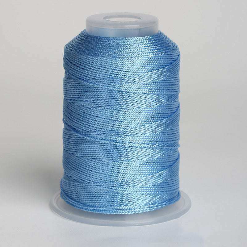 0.6mm Soft Nylon Beading Thread, Morandi Tone Jewelry Cord for Bracelet Braiding & Handmade Projects
