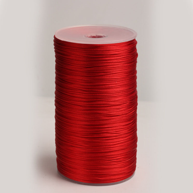 No.6 Ice Silk Jewelry Cord 2.0mm Braided String for Bracelet Craft, Necklace Design, Knot Weaving & Handmade Accessories