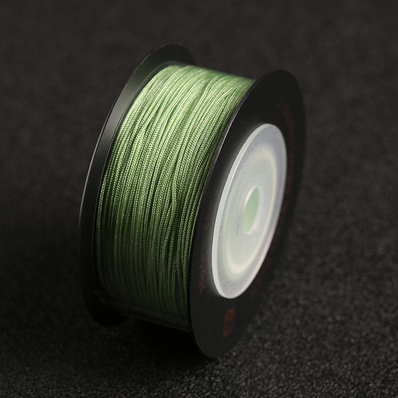 Thin Nylon Handmade Thread 0.7mm for Bracelet Crafting and Decorative Braiding