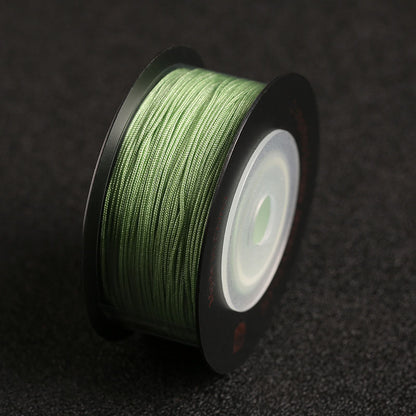 Thin Nylon Handmade Thread 0.7mm for Bracelet Crafting and Decorative Braiding