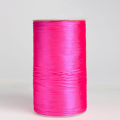 2.5mm Chinese Knot Nylon Cord Craft Rope – Braided Jewelry String for DIY Bracelet Making, Necklace Design, Beading & Handmade Art Projects