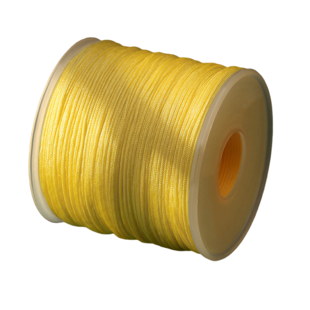 0.7mm Nylon Craft String for Jewelry Making, Braided DIY Cord for Chinese Knot & Handmade Accessories