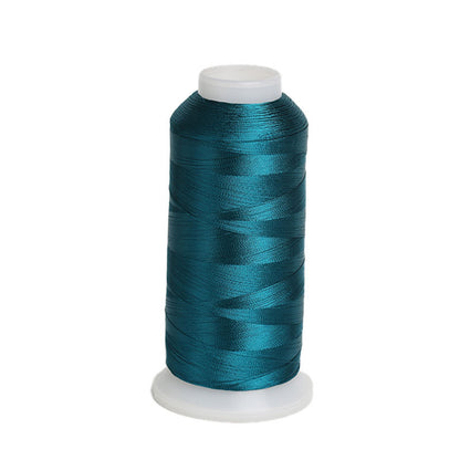 Fine Rayon Embroidery Cord 0.2mm, Artificial Silk Thread for Tassel Crafts, Braiding, Sewing & Handmade Projects