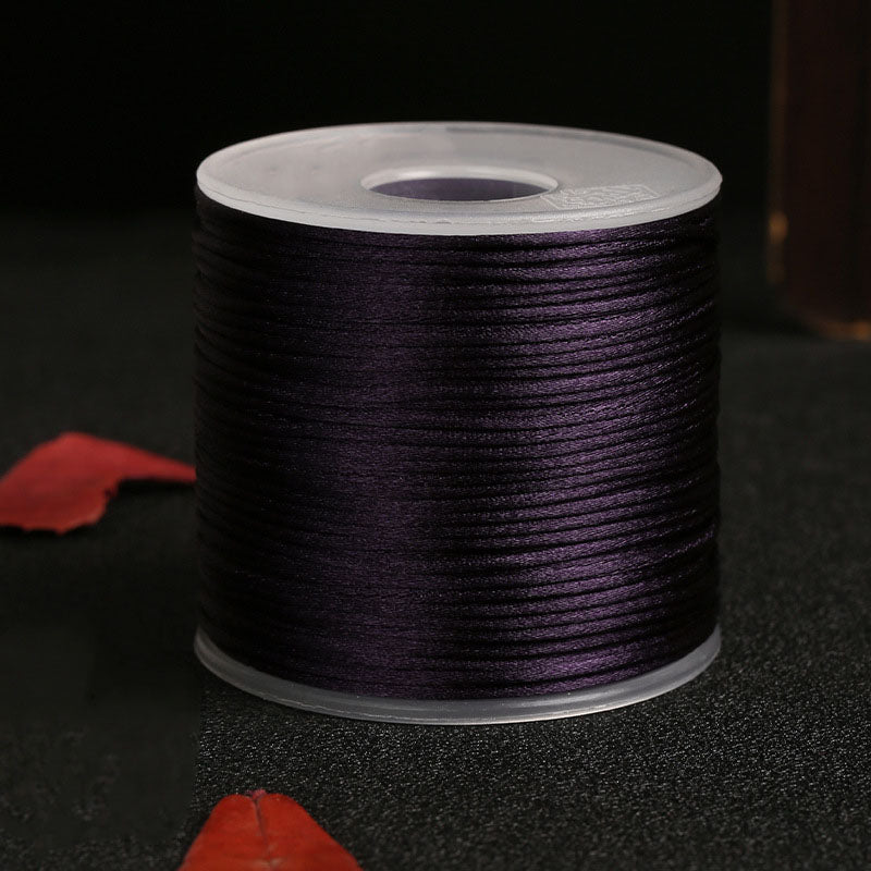 1.5mm Fine Braiding Cord for Handmade Ornaments, Bracelet Weaving & Pendant Making