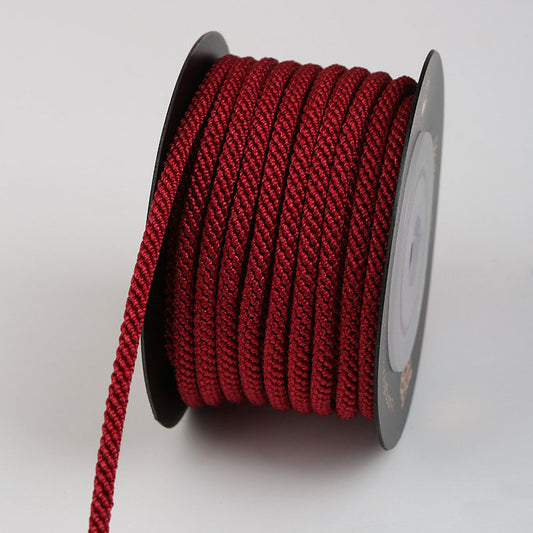 3.0mm Corn Pattern Craft Cord for Jewelry Weaving, Nylon Braided Rope for Handmade Bracelets, DIY Accessories Material, Color Options