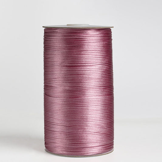 2.5mm Braided Nylon Craft Cord – Korean Silk Look Chinese Knot String for Jewelry Making, Bracelet & Necklace DIY, Multi-Color Handmade Design Rope