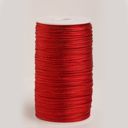 2.0mm Decorative Ice Silk Craft Rope No.6 Series for Jewelry Assembly, Handwoven Bracelet Cord & Chinese Knot DIY Material  4