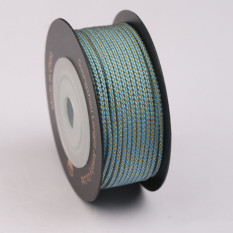 1.5mm Artistic Starry Craft Rope, Mambo Style Jewelry Thread for Pendant Linking, Wristbands & Handmade Creative Applications