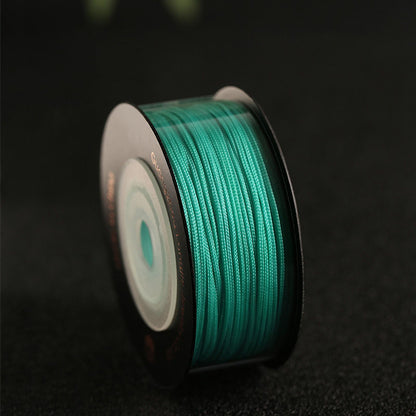 1mm Fine Braided Nylon Cord for Jewelry Design, Pendant Stringing & Handmade Craft Work