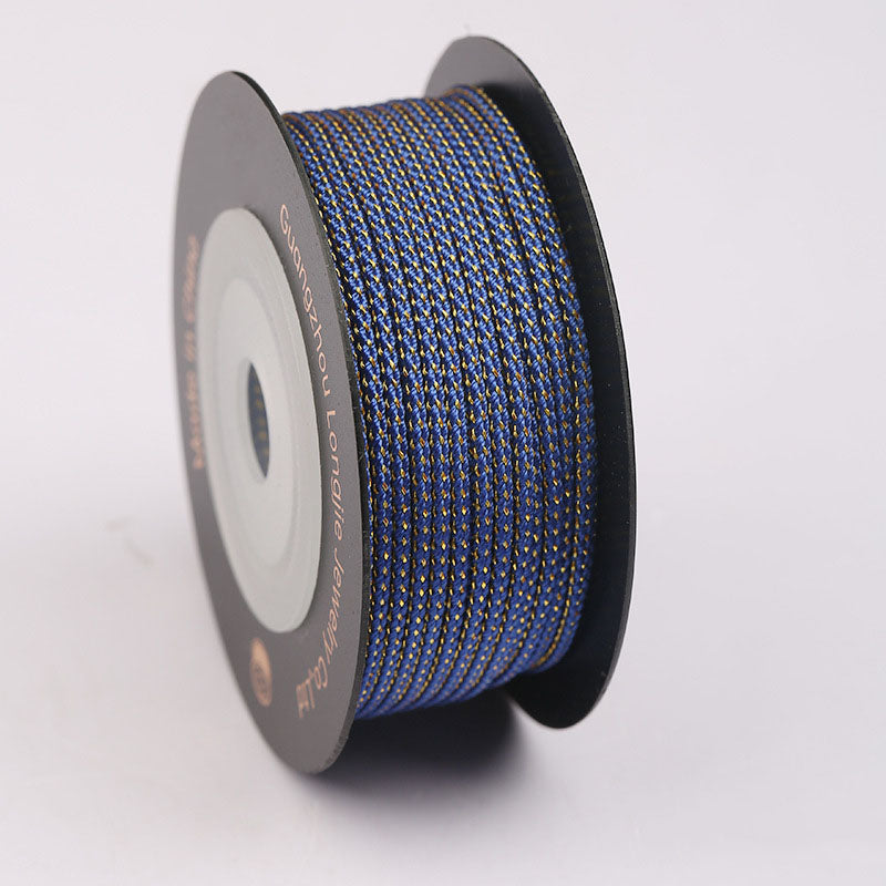 1.5mm Artistic Starry Craft Rope, Mambo Style Jewelry Thread for Pendant Linking, Wristbands & Handmade Creative Applications