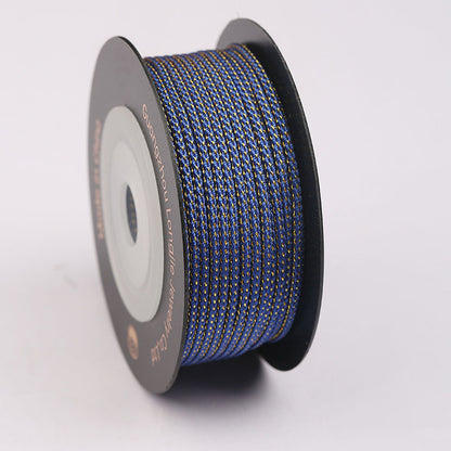 1.5mm Artistic Starry Craft Rope, Mambo Style Jewelry Thread for Pendant Linking, Wristbands & Handmade Creative Applications