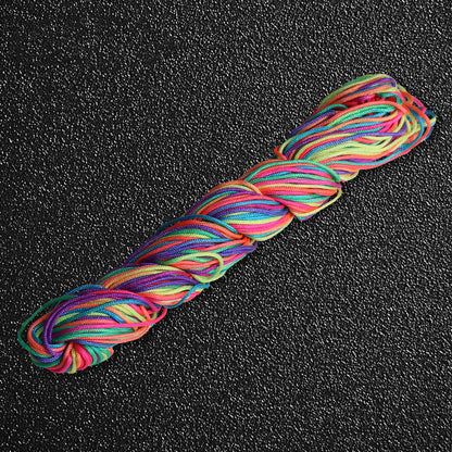 1mm Decorative Nylon Thread for Knot Art, Jewelry Construction and DIY Braided Accessories, Multiple Shades