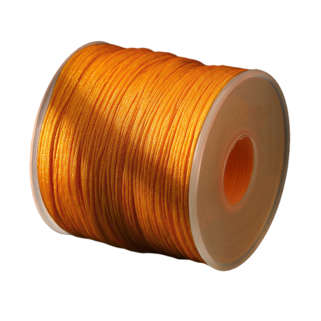 0.7mm Nylon Craft String for Jewelry Making, Braided DIY Cord for Chinese Knot & Handmade Accessories