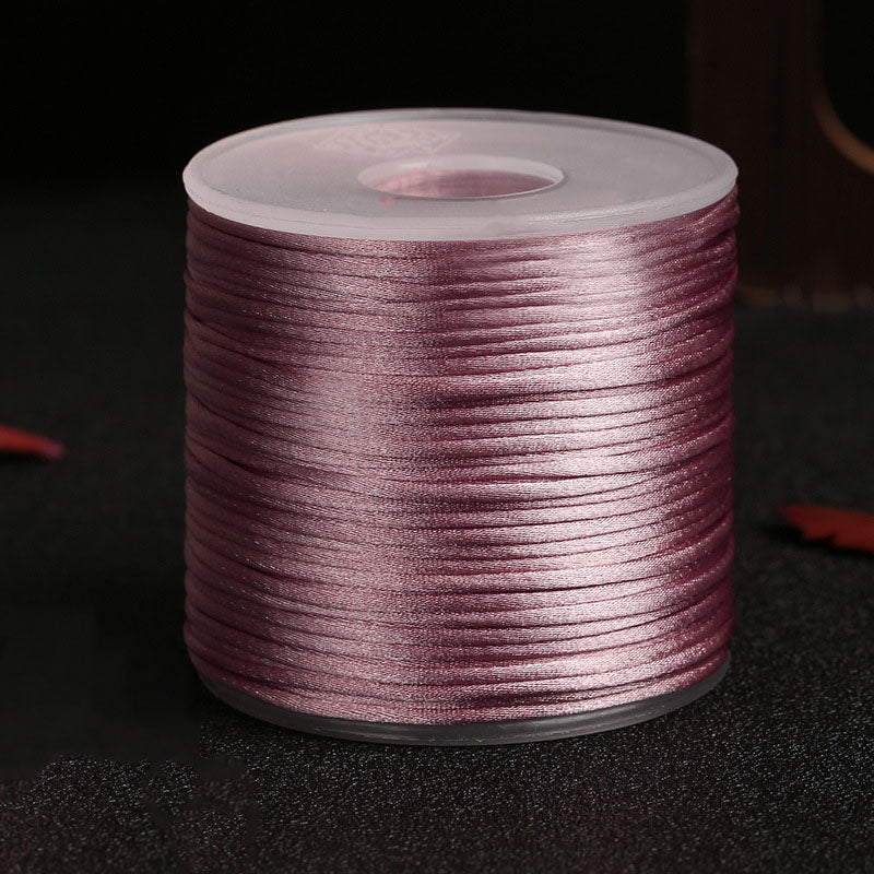 1.5mm Fine Braiding Cord for Handmade Ornaments, Bracelet Weaving & Pendant Making