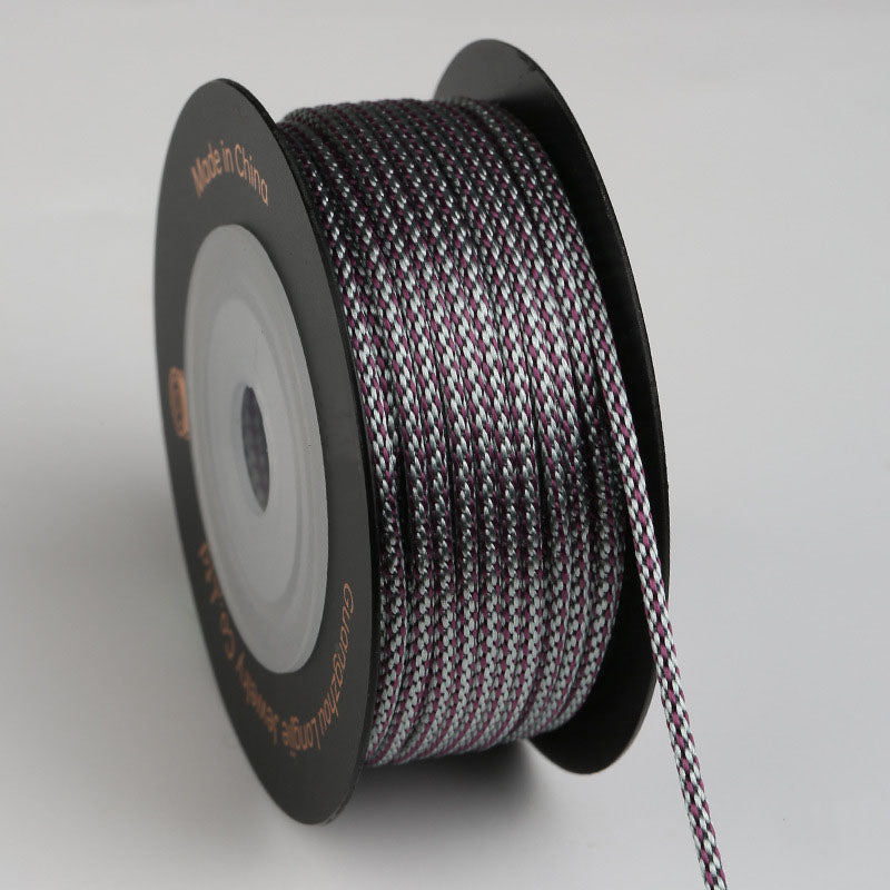 1.5mm Dragon Beard Style Braided String for Handmade Jewelry, DIY Wristband & Pendant Making, Traditional Weaving Craft Cord